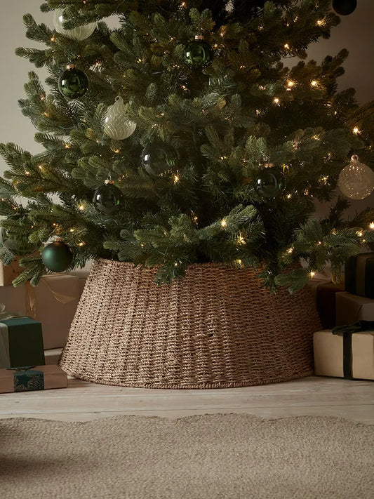 Light Up Glittered Tree Topper